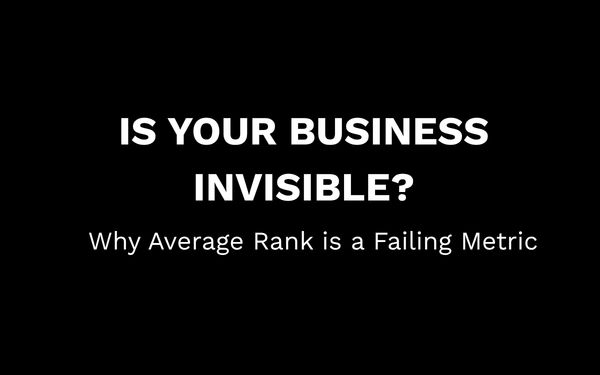 Google Maps rank tracker